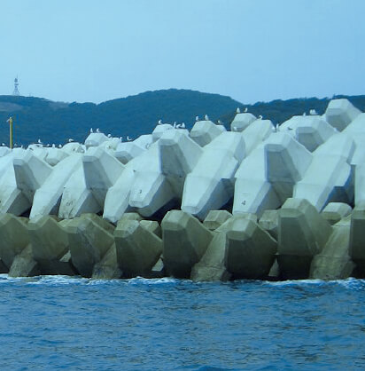 防波堤消波工